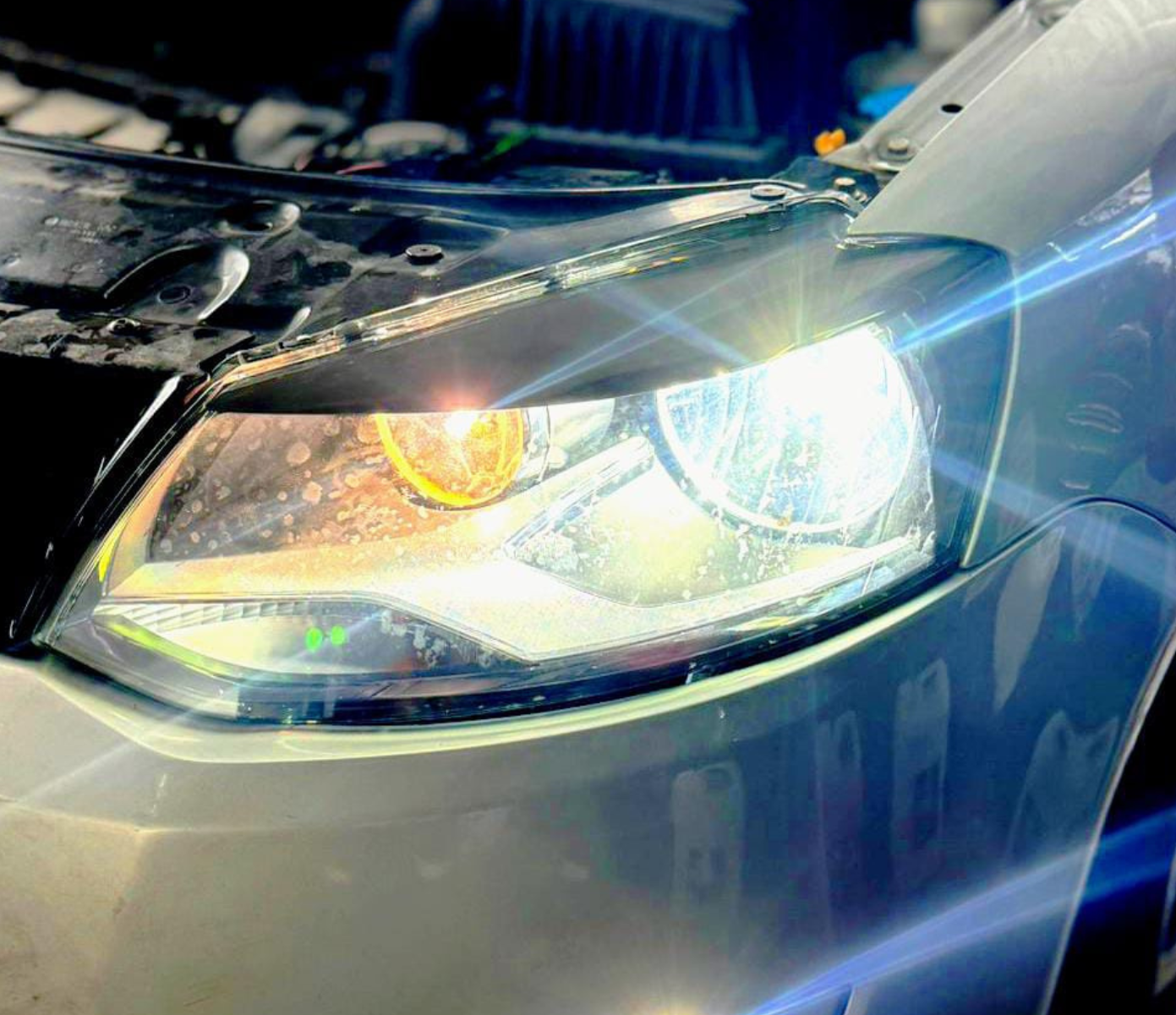 Iluminação com LED instalado